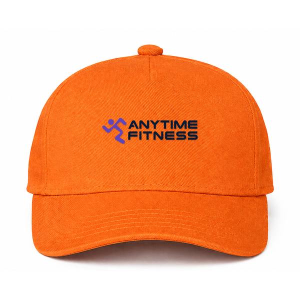Anytime Fitness Logo Orange Dad Baseball Cap Hat