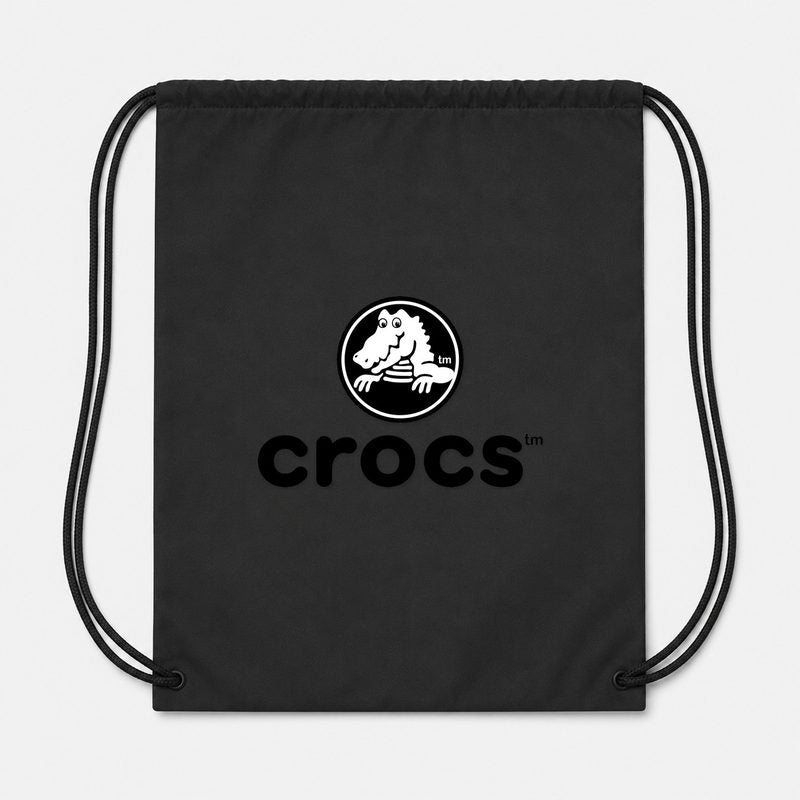 Crocs Drawstring Bag - Black