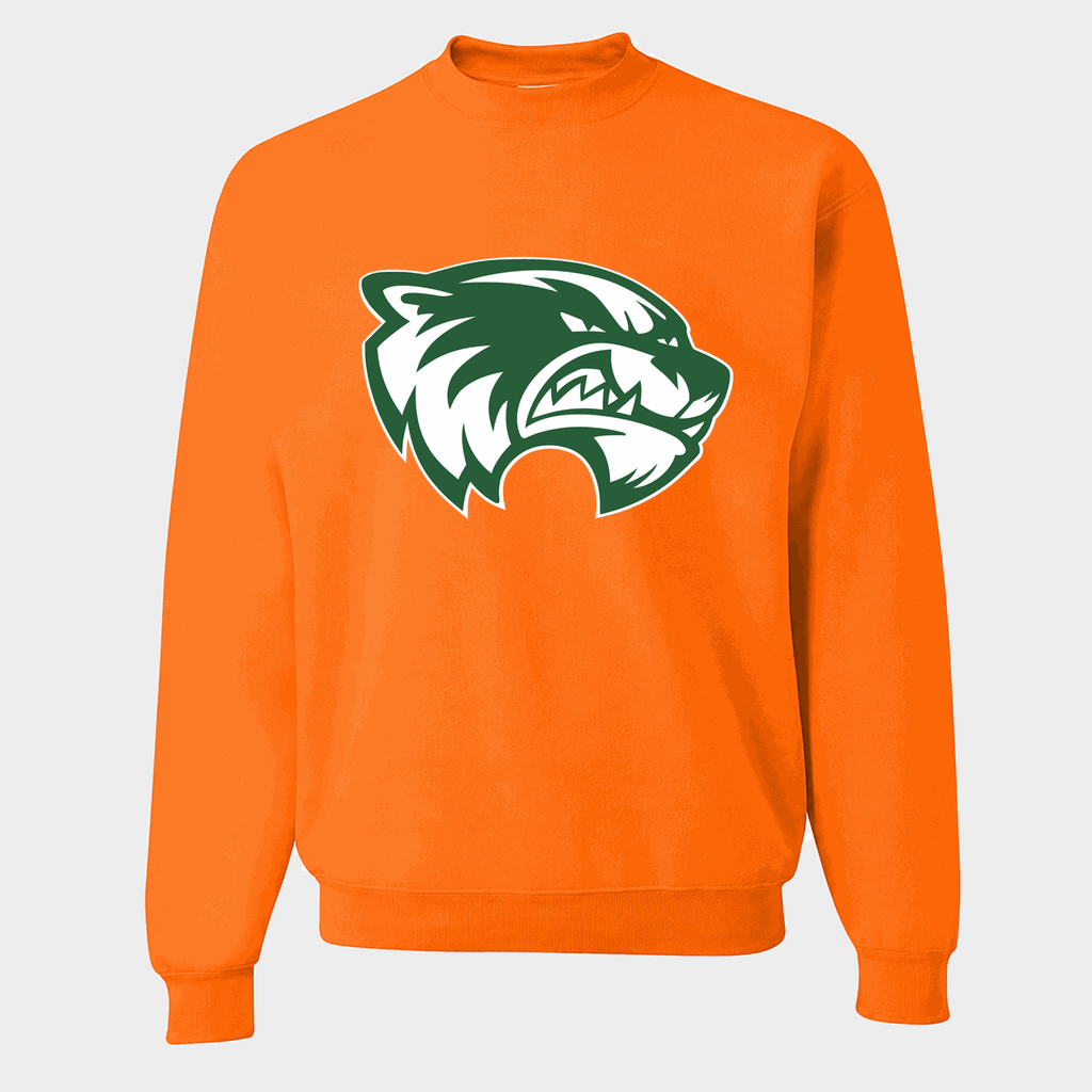 Men's Utah Valley Wolverines Crewneck Sweatshirt - Orange