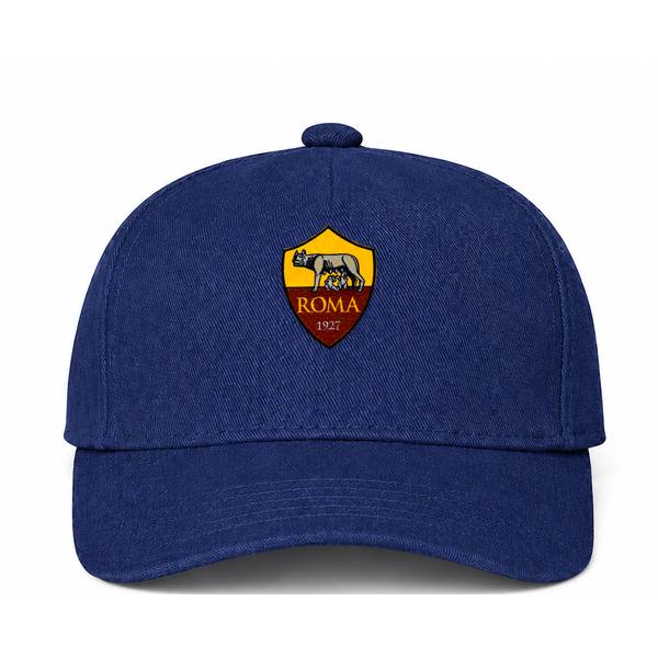 AS Roma FC Navy Dad Baseball Cap Hat