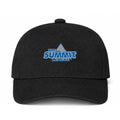 The Summit League Logo Black Dad Baseball Cap Hat