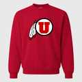 Men's Utah Utes Crewneck Sweatshirt - Red