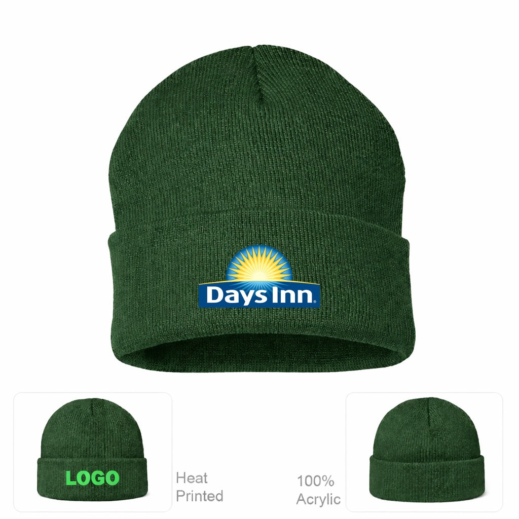 Days Inn Beanie Hat - Forest Green