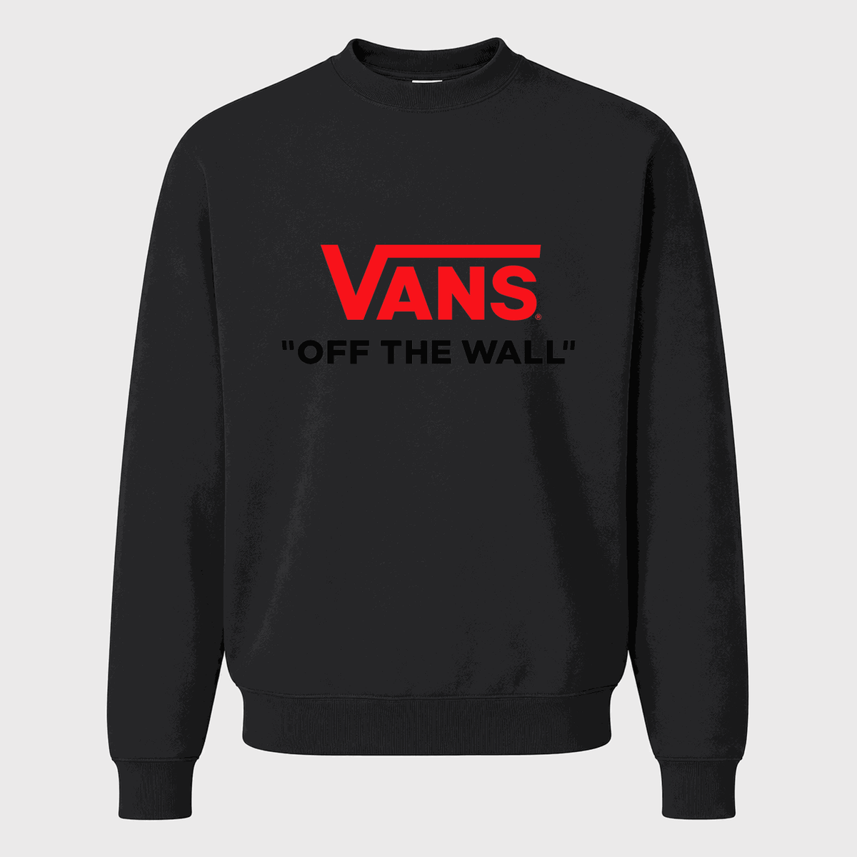 Men's Vans Crewneck Sweatshirt - Black