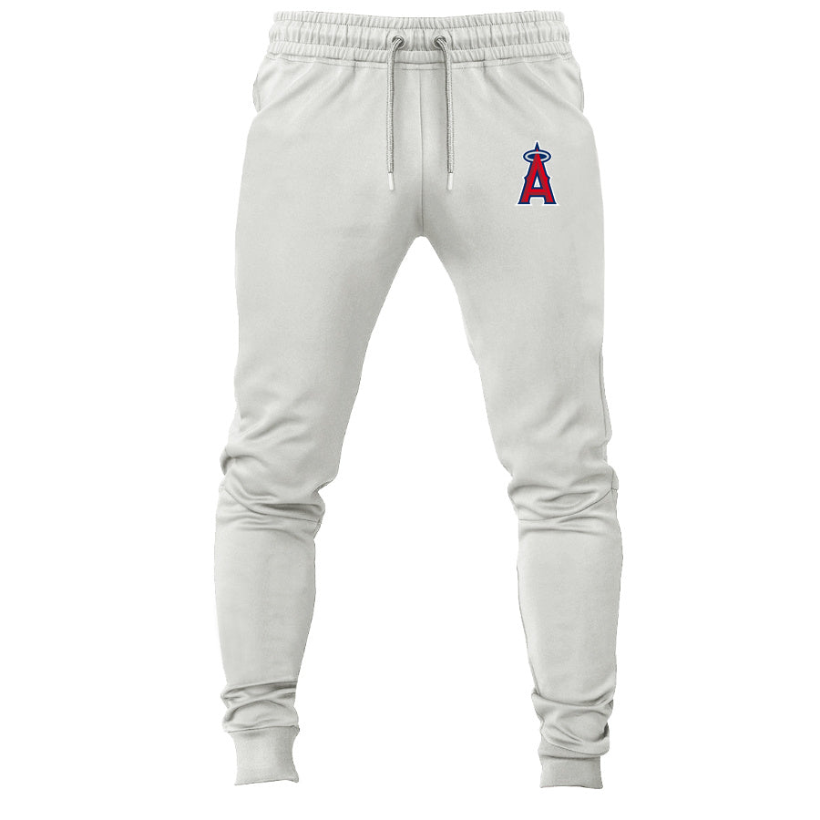 Los Angeles Angels joggers sweatpants - White