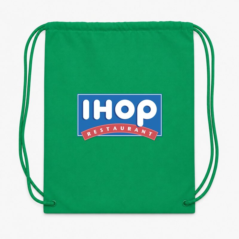Ihop Drawstring Bag - Green