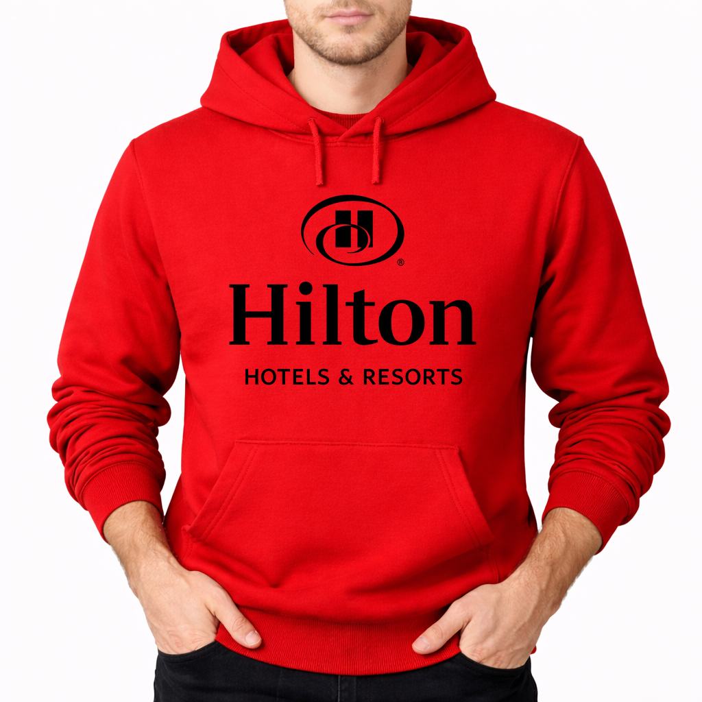 Men's Hilton Pullover Hoodie - Red