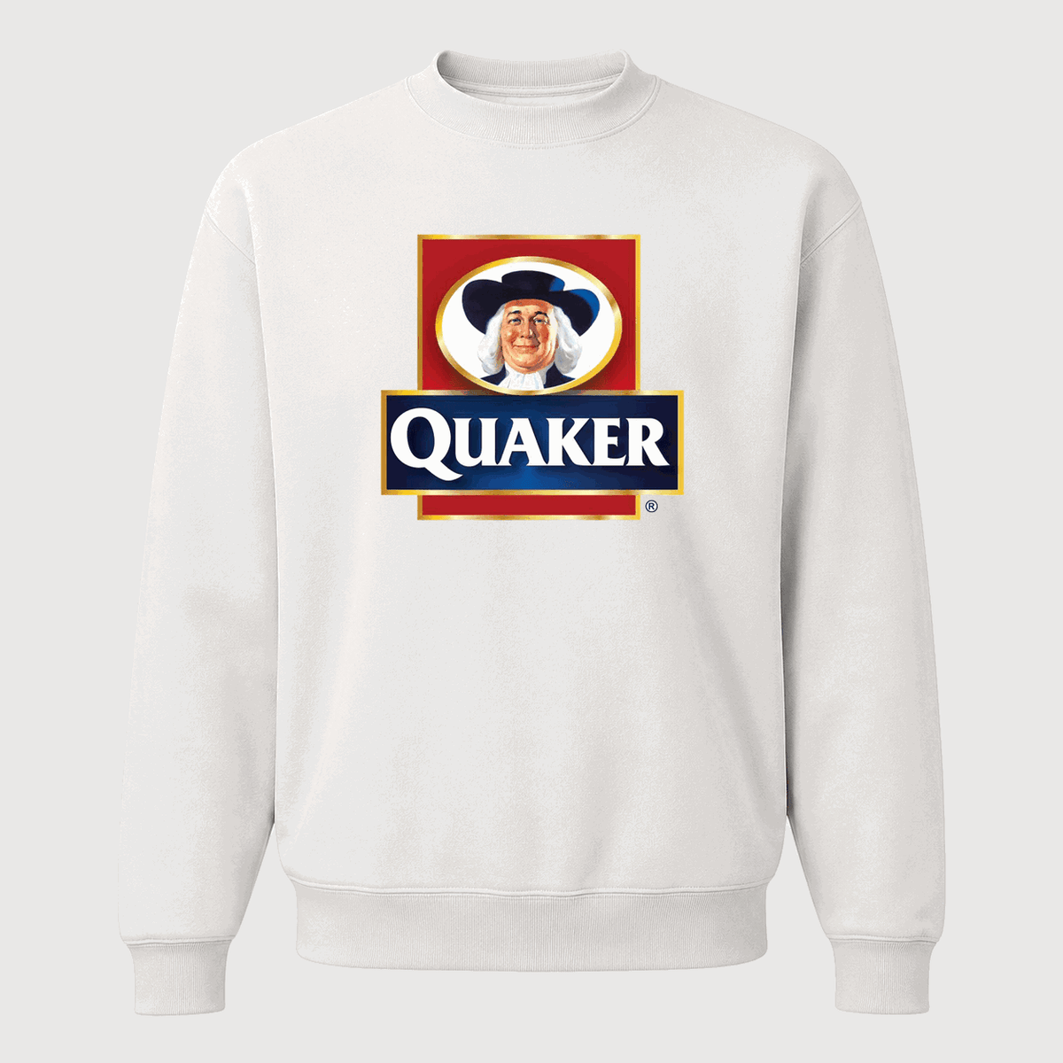 Men's Quaker Crewneck Sweatshirt - White
