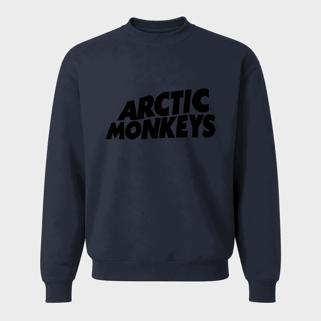 Men's Arctic Monkeys Crewneck Sweatshirt - Navy