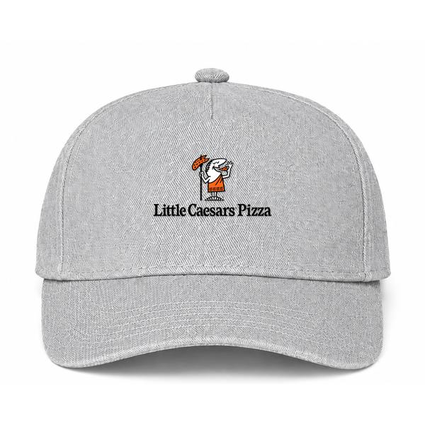 Little Caesars Logo Gray Dad Baseball Cap Hat