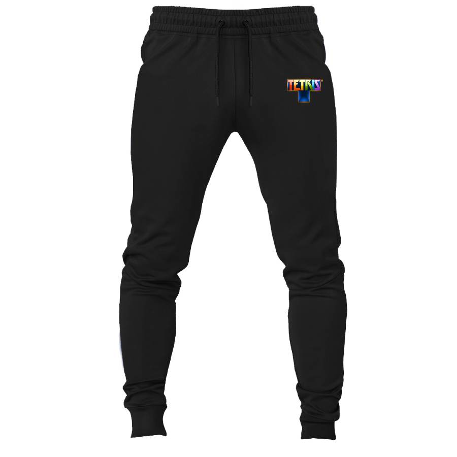Tetris joggers sweatpants - Black