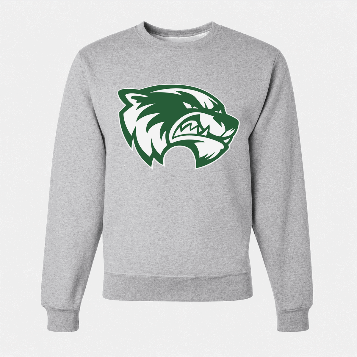 Men's Utah Valley Wolverines Crewneck Sweatshirt - Gray