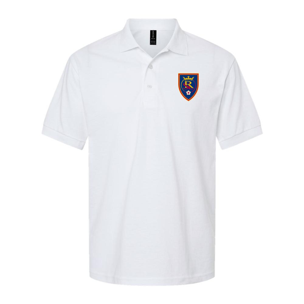 Men's Real Salt Lake Soccer Dry Blend Polo - White