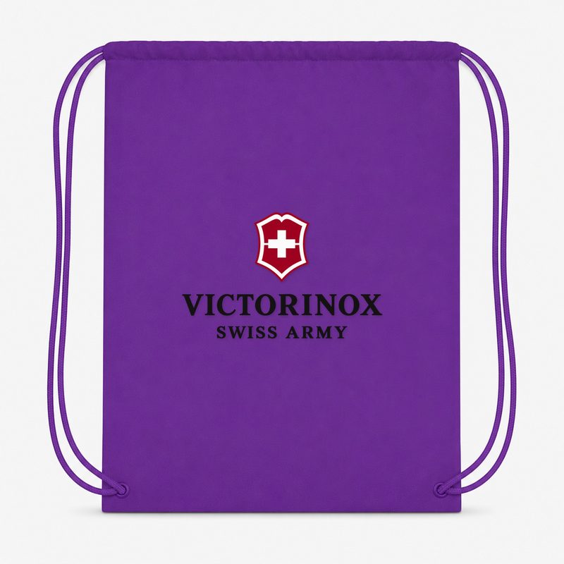 Victorinox Swiss Army Drawstring Bag - Purple