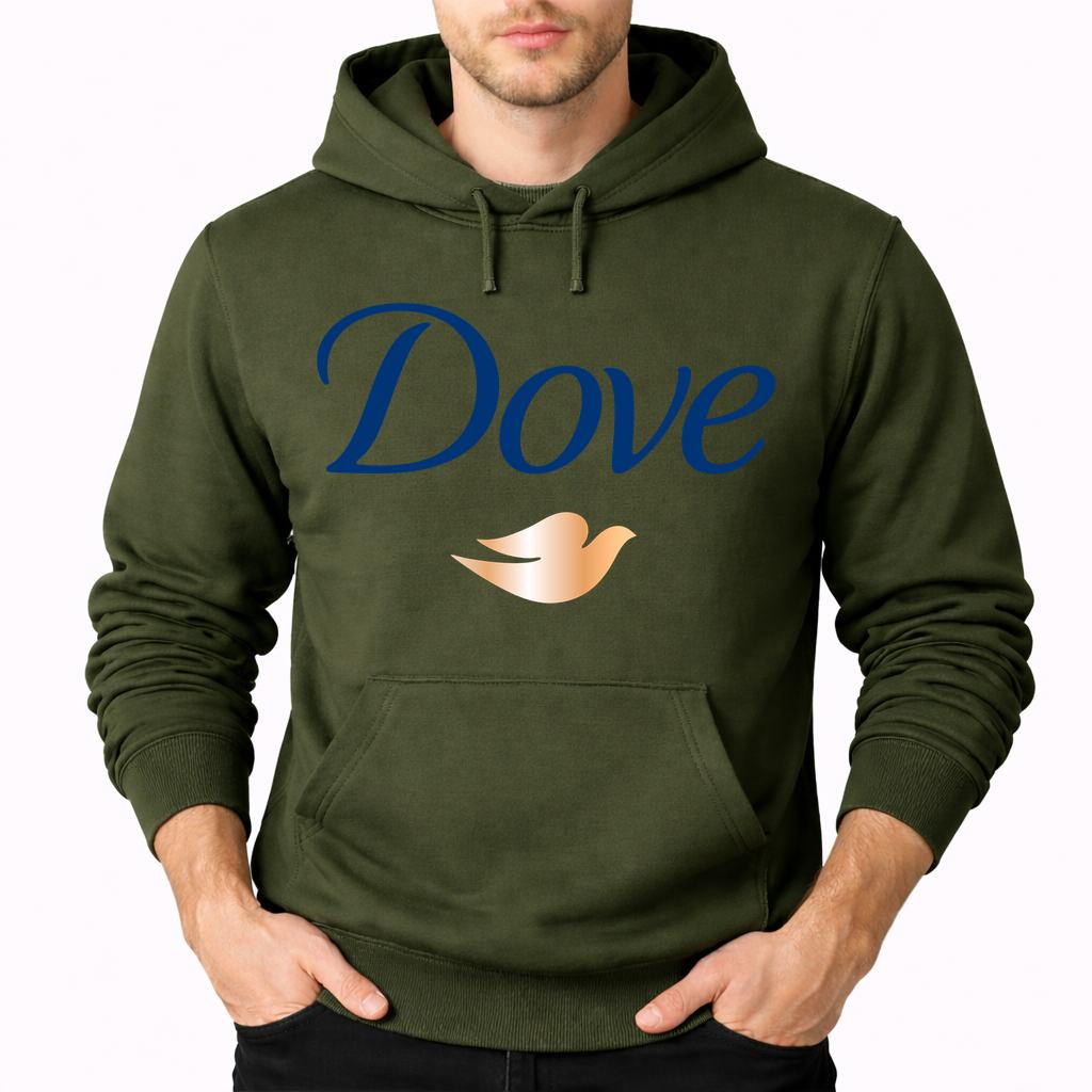 Men's Dove Pullover Hoodie - Army Green