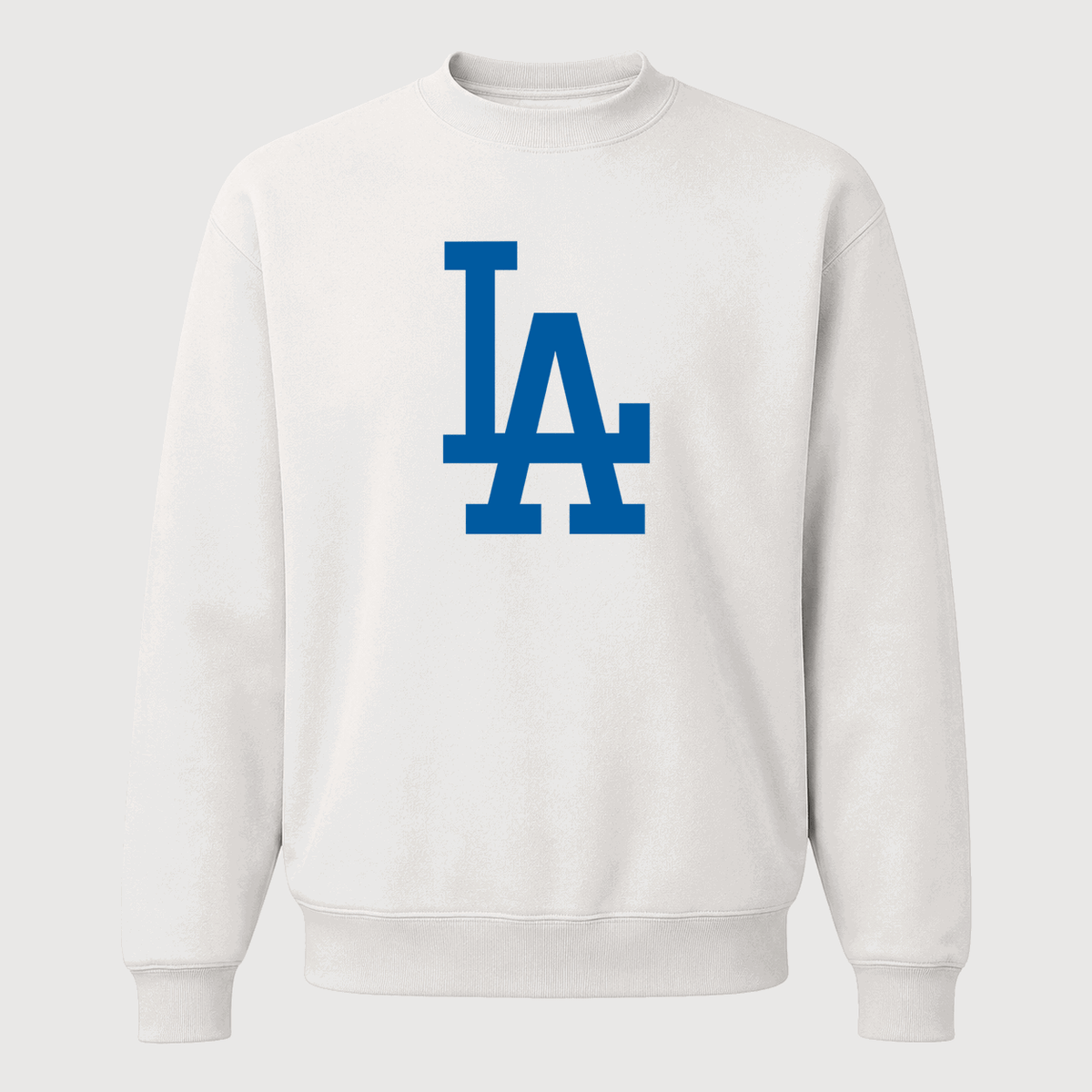 Men's Los Angeles Dodgers Crewneck Sweatshirt - White