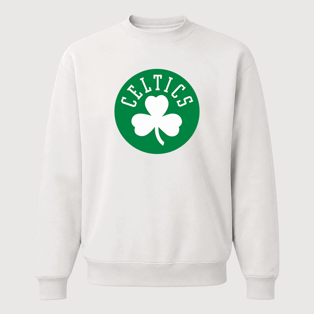 Men's Boston Celtics Crewneck Sweatshirt - White