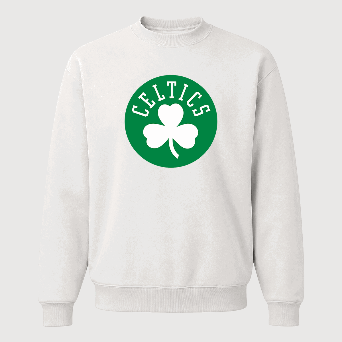 Men's Boston Celtics Crewneck Sweatshirt - White