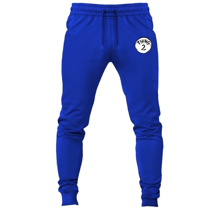 Dr. Seuss Thing 2 joggers sweatpants - Royal Blue