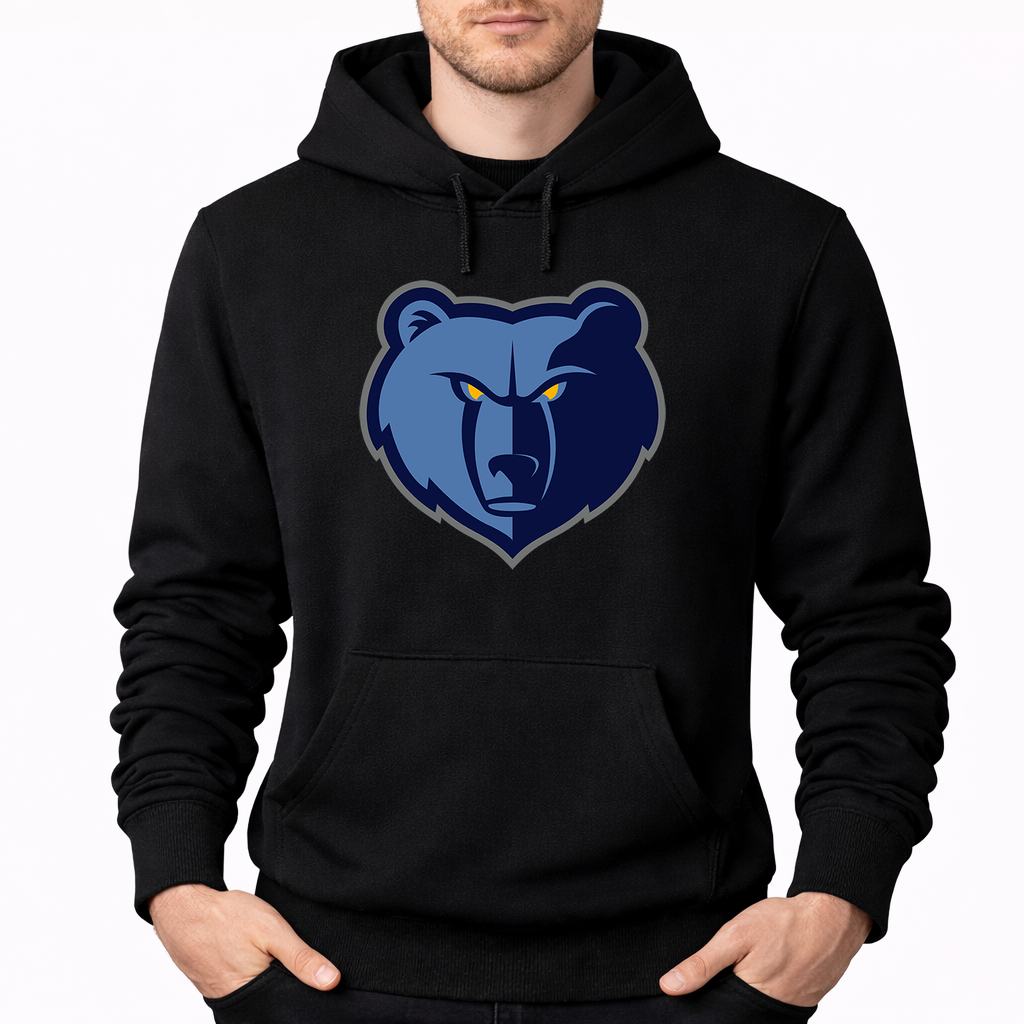 Men's Memphis Grizzlies Pullover Hoodie - Black
