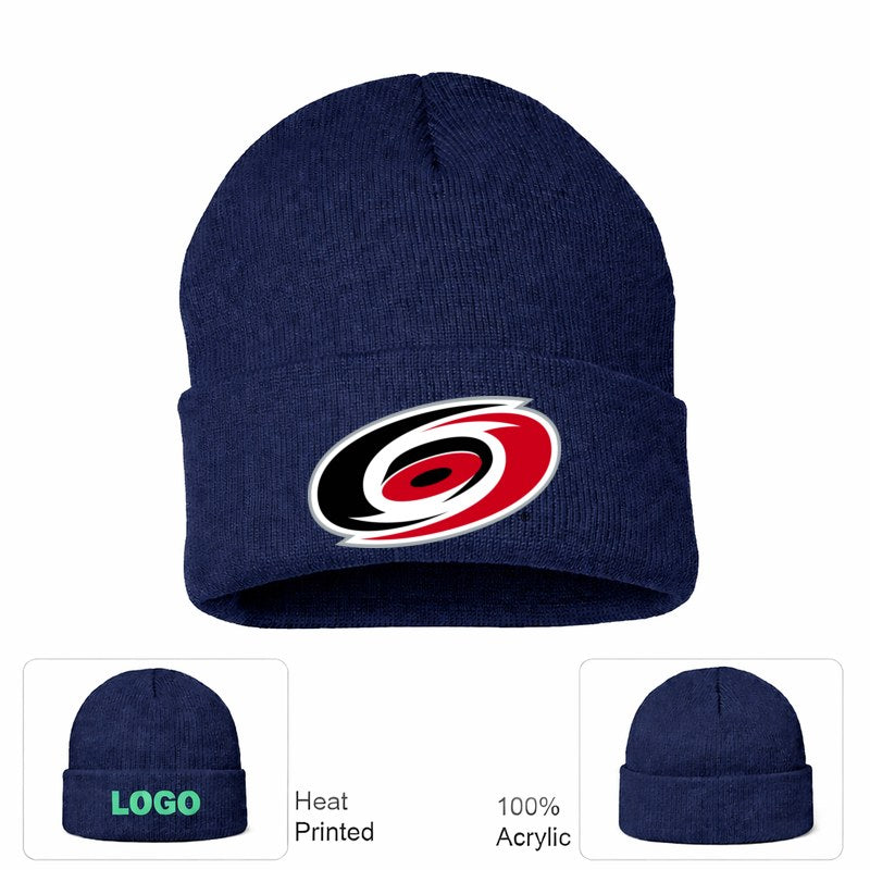 Carolina Hurricanes Navy Beanie Hat