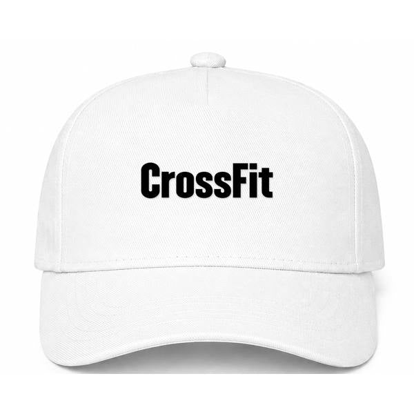 CrossFit Logo White Dad Baseball Cap Hat