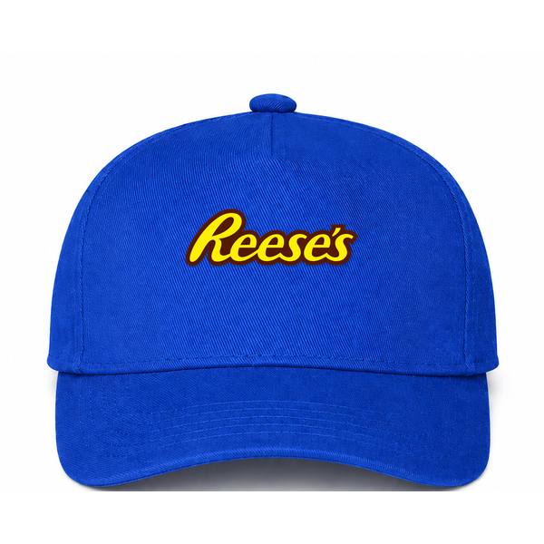 Reese's Logo Blue Dad Baseball Cap Hat