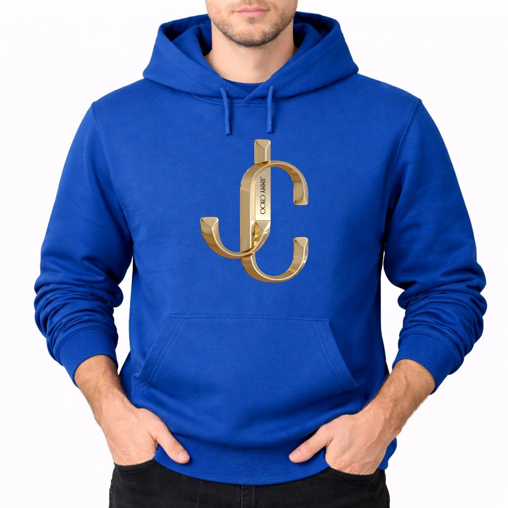 Men's Jimmy Choo Pullover Hoodie - Blue