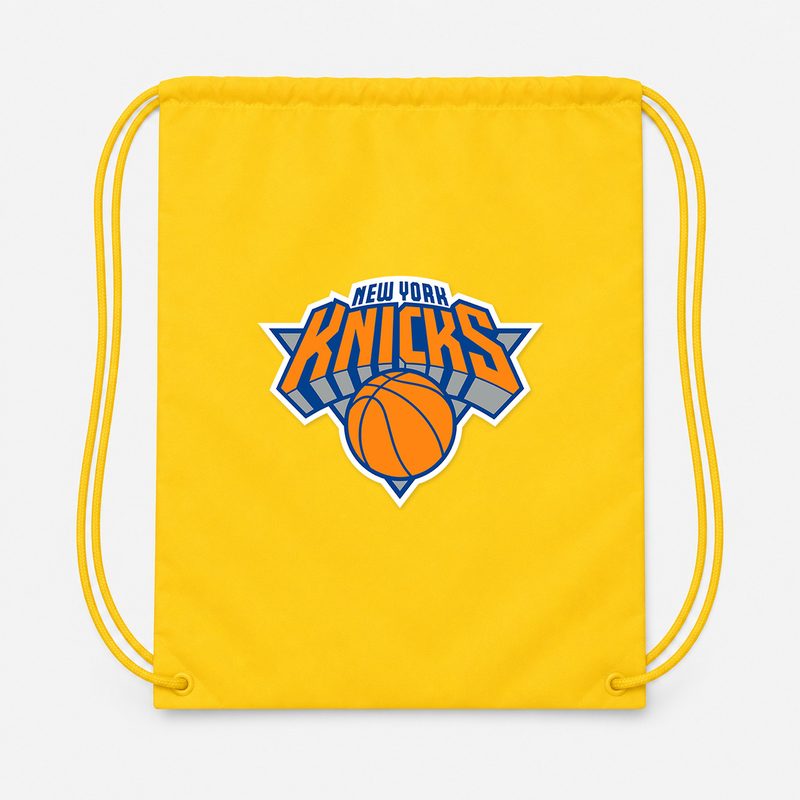 New York Knicks Drawstring Bag - Yellow