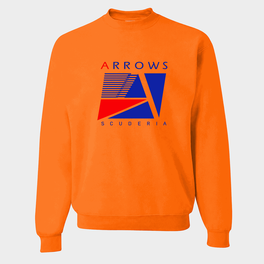 Men's Arrows F1 Team Crewneck Sweatshirt - Orange