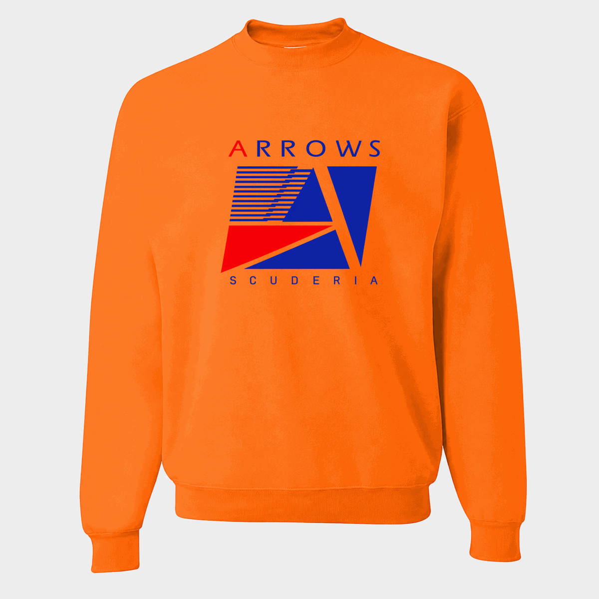 Men's Arrows F1 Team Crewneck Sweatshirt - Orange