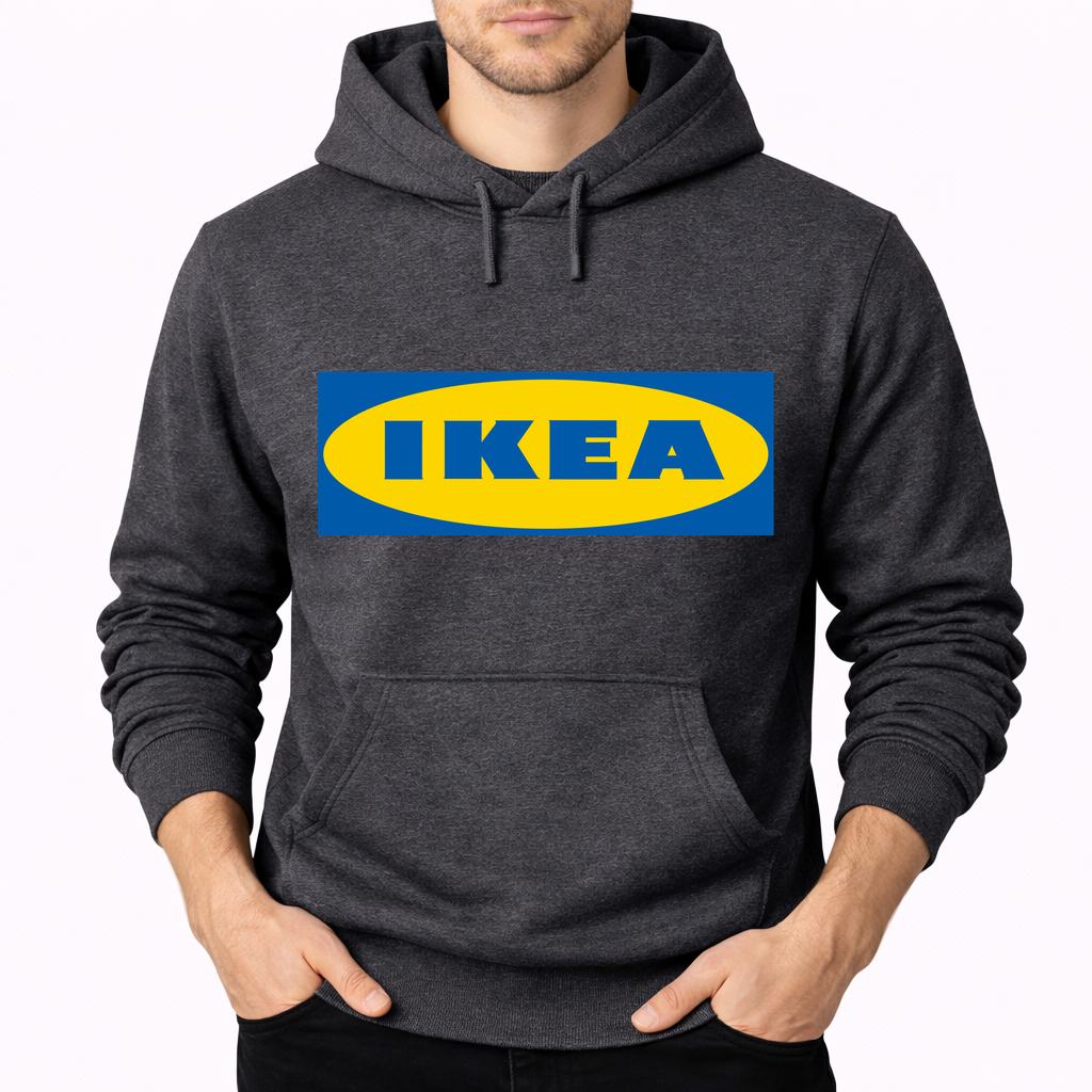 Men's Ikea Pullover Hoodie - Charcoal