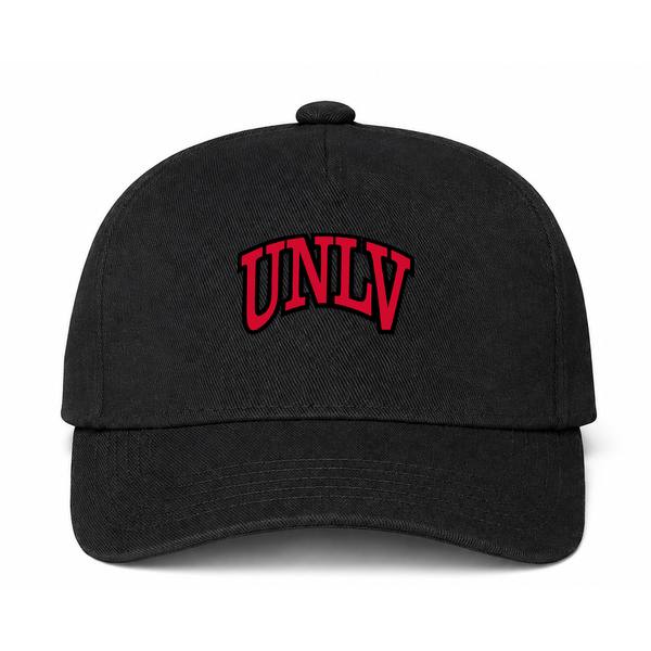 UNLV Rebels Logo Black Dad Baseball Cap Hat