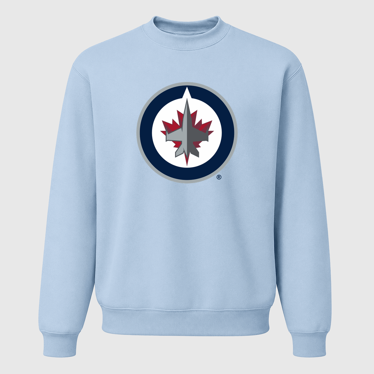 Men's Winnipeg Jets Crewneck Sweatshirt - Sky Blue