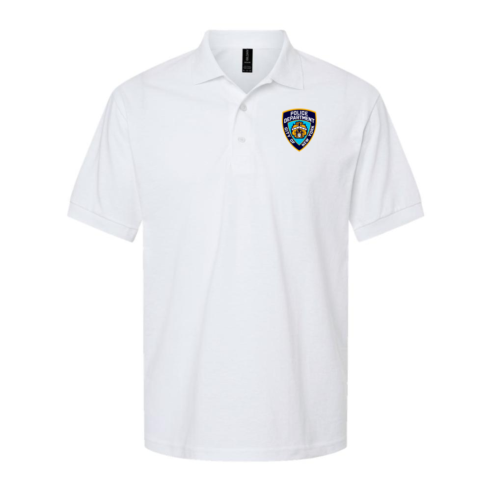 Men's NYPD Dry Blend Polo - White