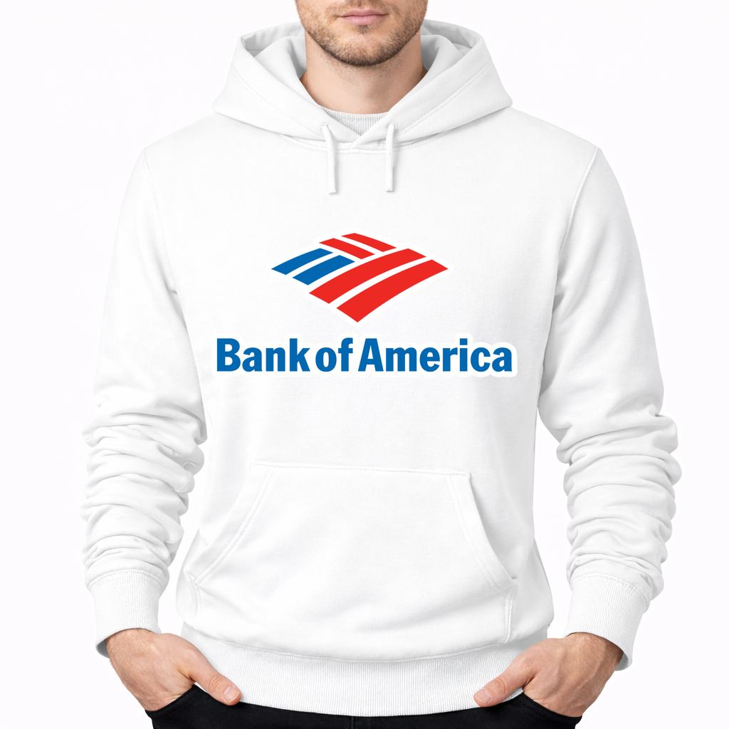 Men's Bank of America Pullover Hoodie - White