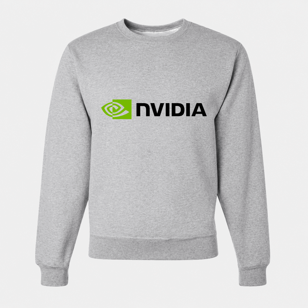 Men's NVIDIA Crewneck Sweatshirt - Gray