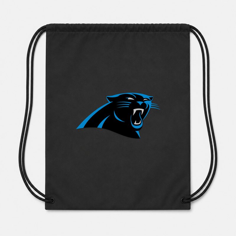Carolina Panthers Drawstring Bag - Black