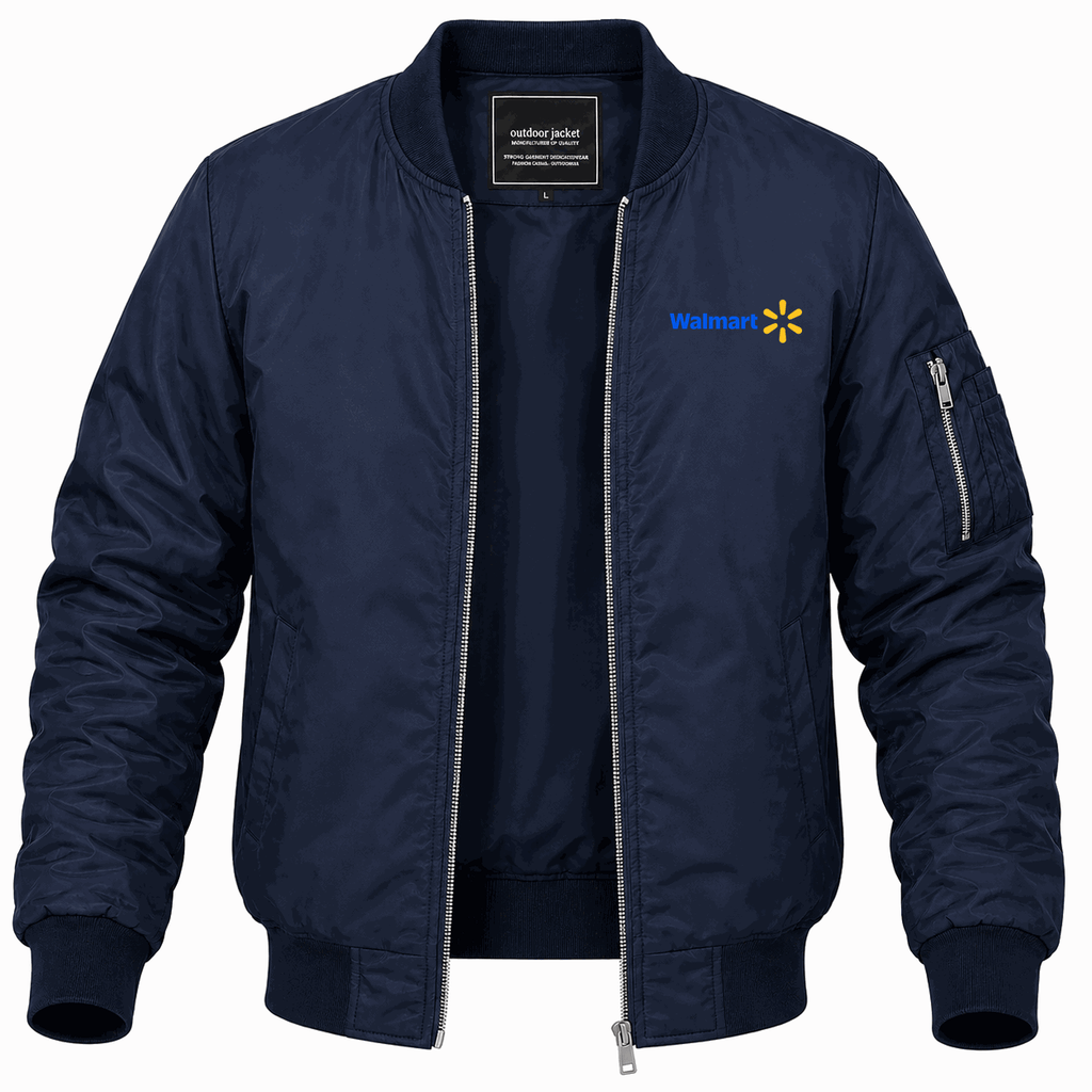 Men's Walmart Lightweight Bomber Jacket - Navy