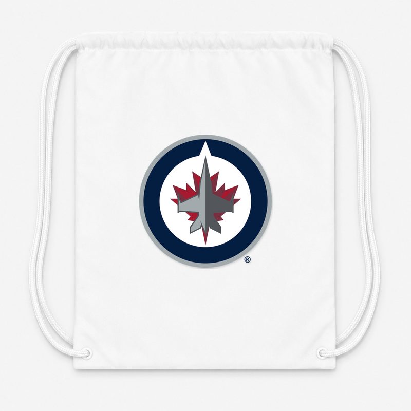 Winnipeg Jets Drawstring Bag - White