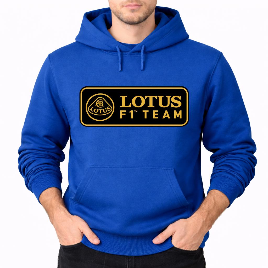 Men's Lotus F1 Team Pullover Hoodie - Blue
