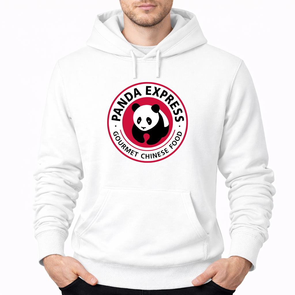 Men's Panda Express Pullover Hoodie - White