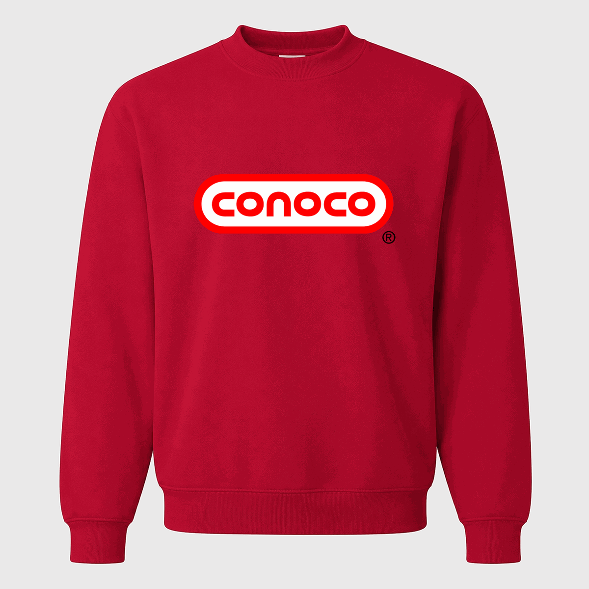 Men's Conoco Crewneck Sweatshirt - Red