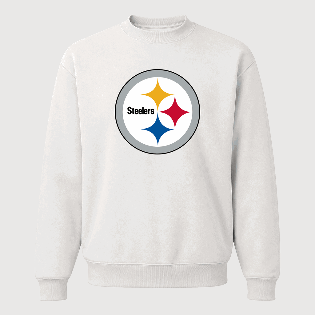 Men's Pittsburgh Steelers Crewneck Sweatshirt - White