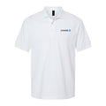 Men's Chase Black Dry Blend Polo - White