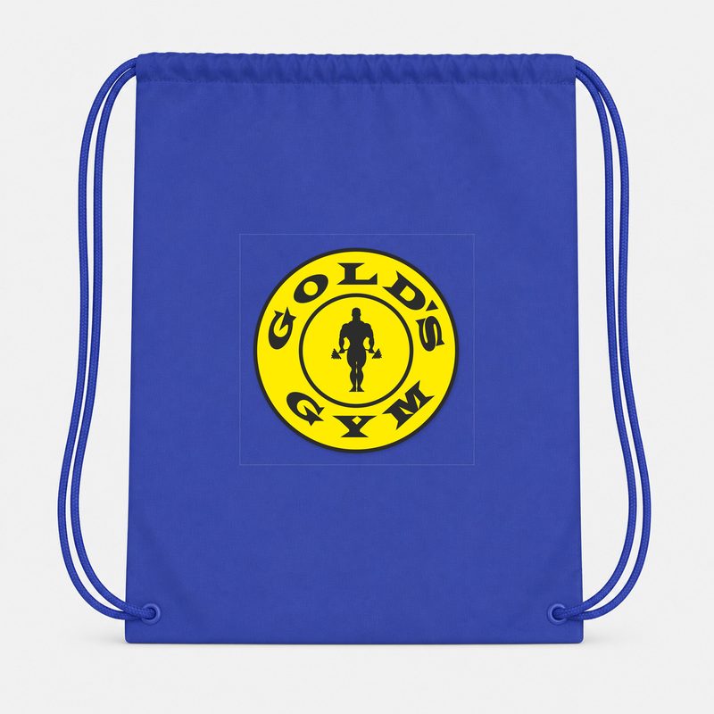 Gold's Gym Drawstring Bag - Blue
