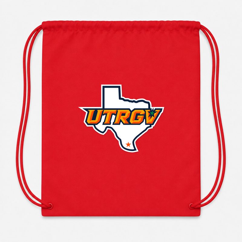 UTRGV Vaqueros Drawstring Bag - Red