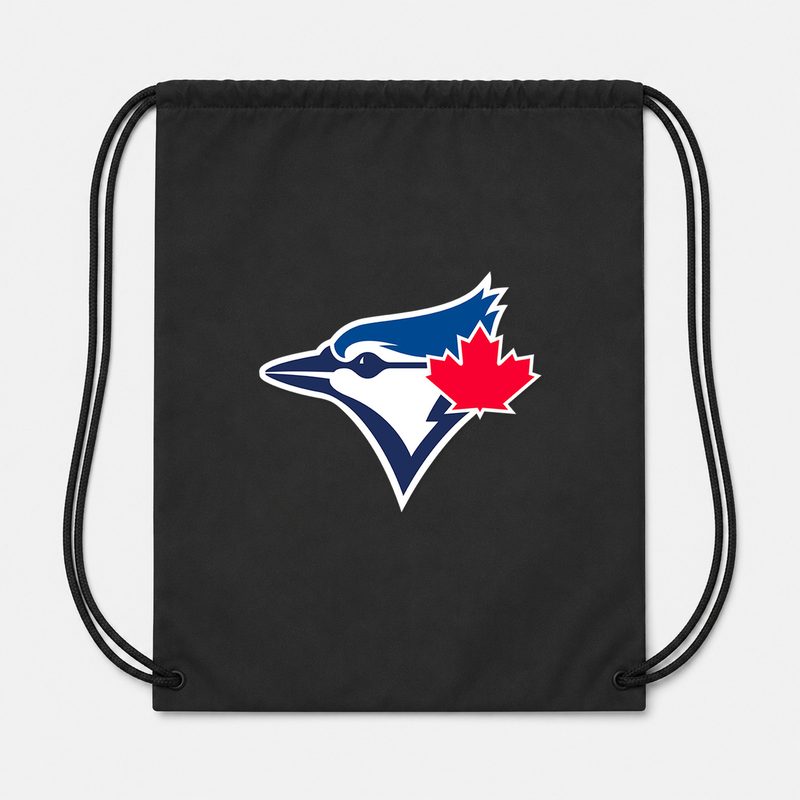 Toronto Blue Jays Drawstring Bag - Black