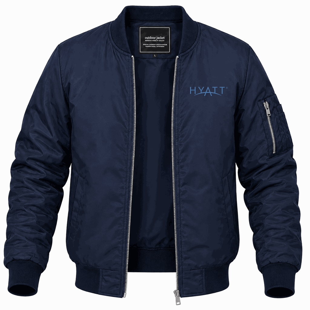 Men's Hyatt Lightweight Bomber Jacket - Navy