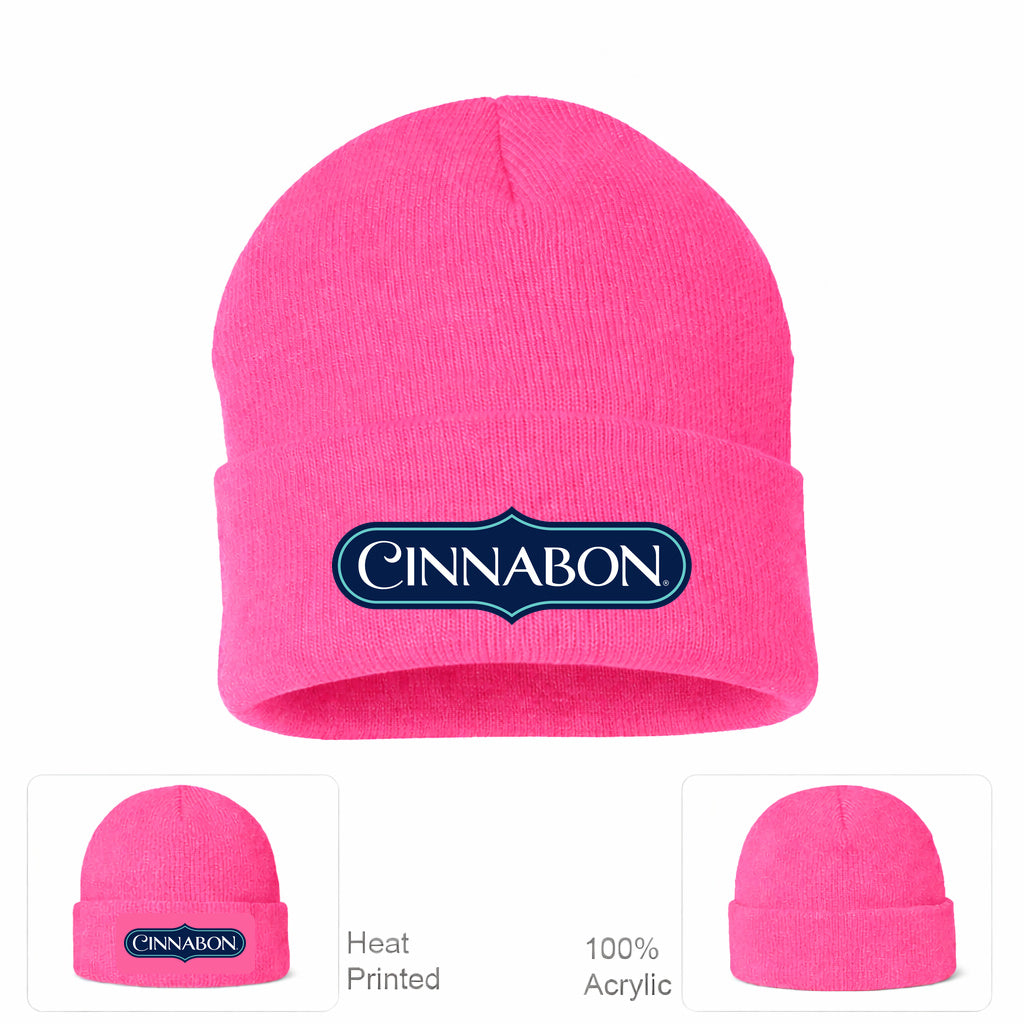 Cinnabon Beanie Hat - Pink